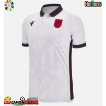 Camisa de Futebol Albânia Equipamento Secundário Europeu 2024 Manga Curta